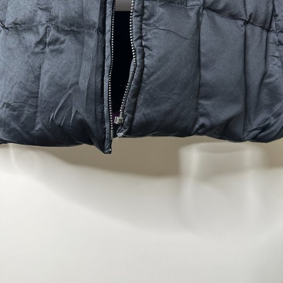 Calvin Klein Black Faux Fur Hooded Puffer Jacket XS - Picture 2 of 9